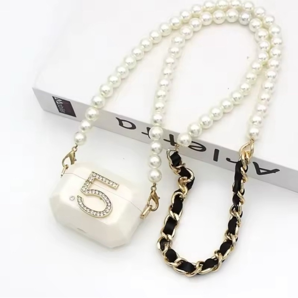 High Fashion Mini Crossbody Airpod Pro Case or Necklace